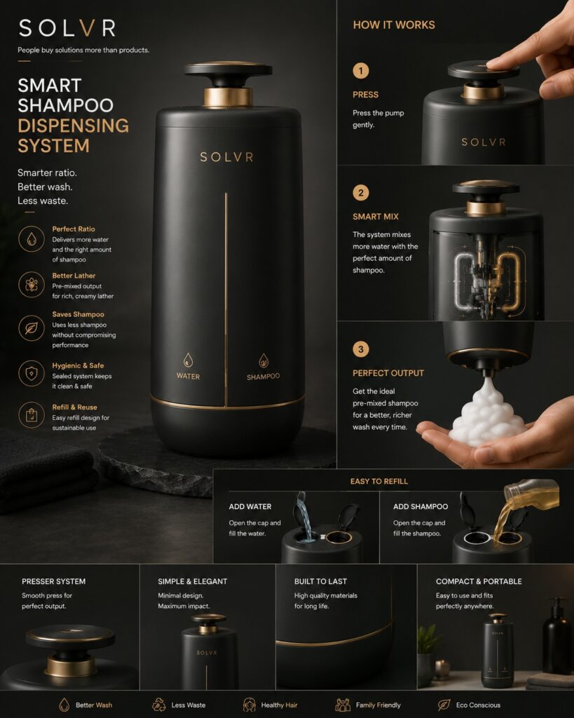 Smart Shampoo Dispenser